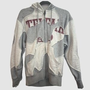 Telfar Camo Hoodie Heather Grey